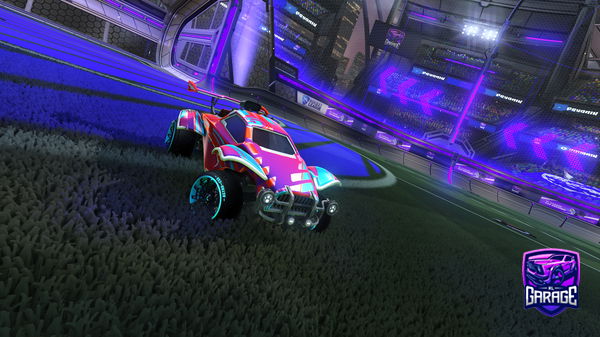 A Rocket League car design from PewPewGamer64