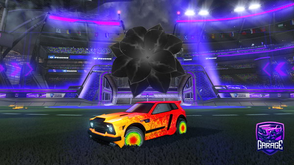 A Rocket League car design from Salahmb