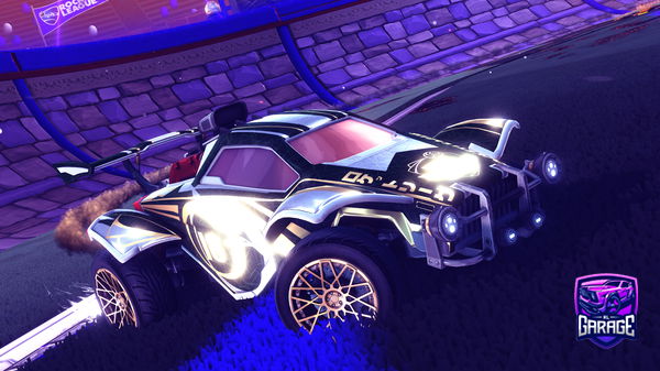 A Rocket League car design from boosted497