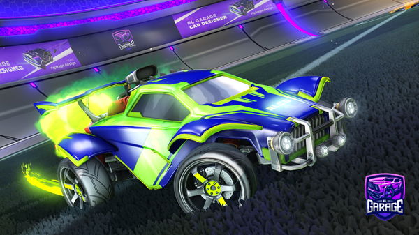 A Rocket League car design from x_INT3NS1TY_x