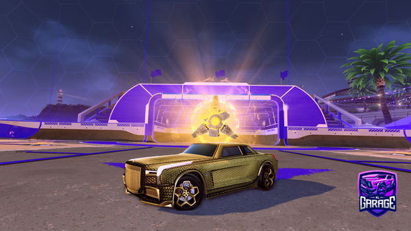 A Rocket League car design from sleeepyaswell