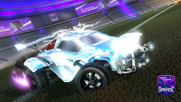 A Rocket League car design from xgigixg