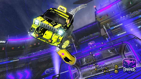 A Rocket League car design from Fry10ingBurg