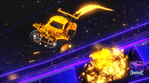 A Rocket League car design from EvilPotatoMaster