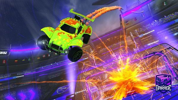 A Rocket League car design from HighestLocket93