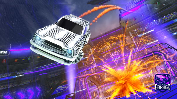 A Rocket League car design from YoThats_X