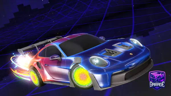 A Rocket League car design from KhiJ18