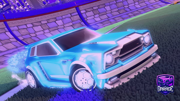 A Rocket League car design from specko