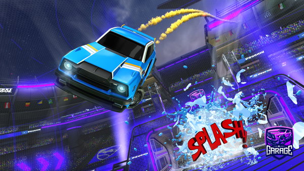 A Rocket League car design from SirLasseLot