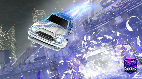 A Rocket League car design from Rxacha