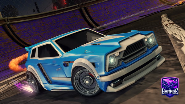 A Rocket League car design from TheyLoveMichi