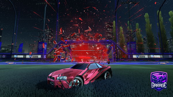 A Rocket League car design from Halo1014