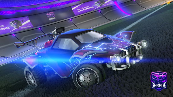 A Rocket League car design from Zouk_Dub