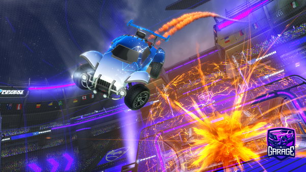A Rocket League car design from WantedTWoctane