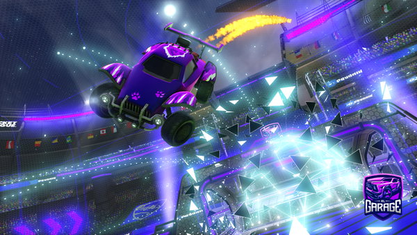 A Rocket League car design from Wxffle