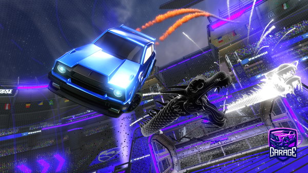 A Rocket League car design from Oscarb055