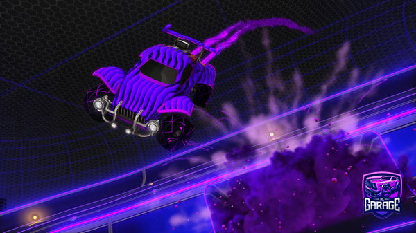 A Rocket League car design from VERTEX-210