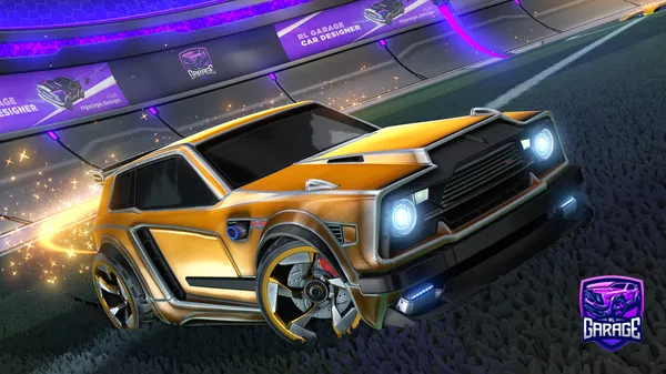 A Rocket League car design from Visual_Sound376