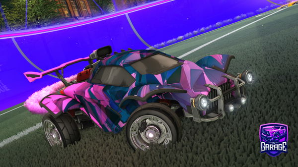 A Rocket League car design from afterglvwwwontt