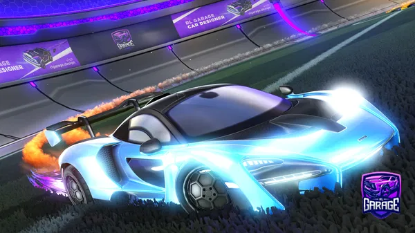 A Rocket League car design from draquito
