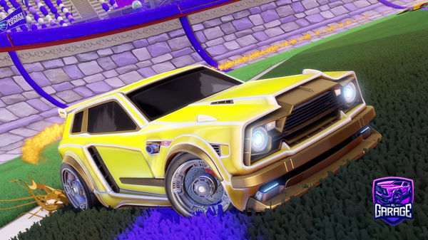 A Rocket League car design from zenix_fire74