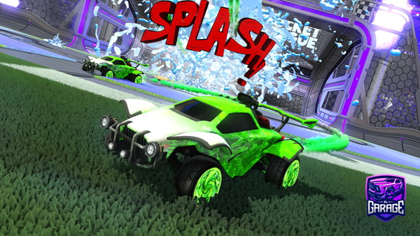 A Rocket League car design from RemixTheLegend