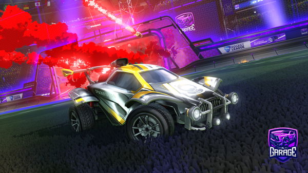 A Rocket League car design from Simedaboi