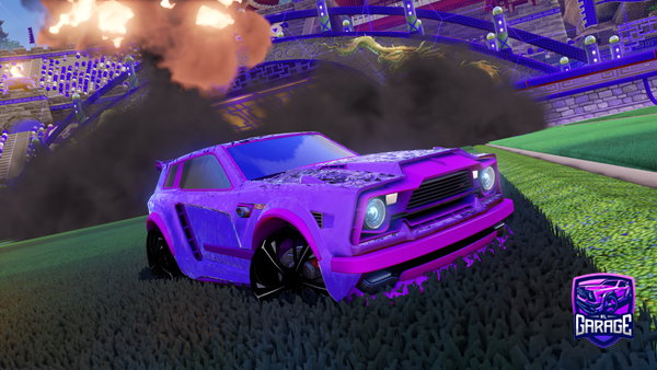 A Rocket League car design from awsomealfie08
