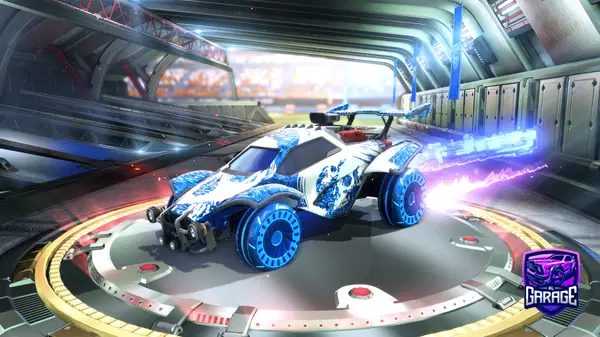A Rocket League car design from hugovt1507