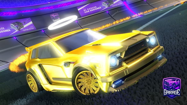 A Rocket League car design from Mid0G