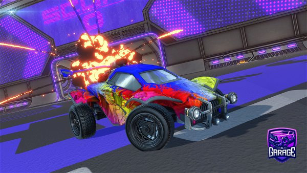 A Rocket League car design from Cire_1onEpicGames