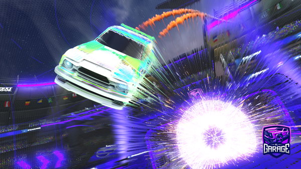 A Rocket League car design from voyd420