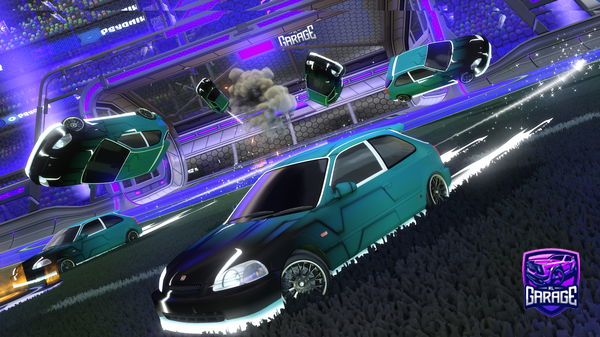 A Rocket League car design from PandaPaws22146