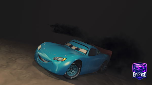 A Rocket League car design from neksordir