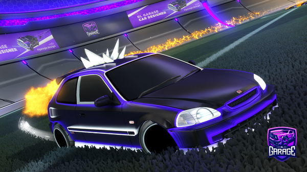 A Rocket League car design from Reecemurton17