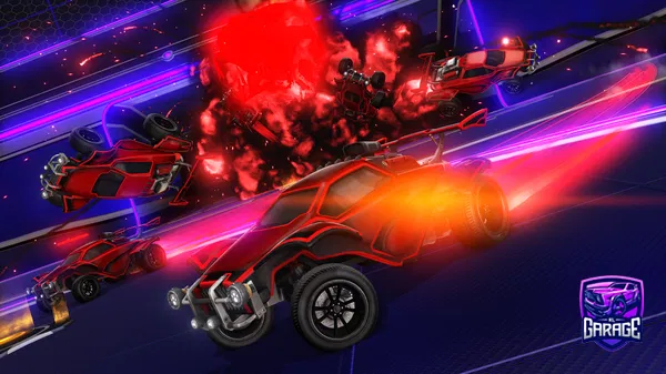 A Rocket League car design from Mysterioepic