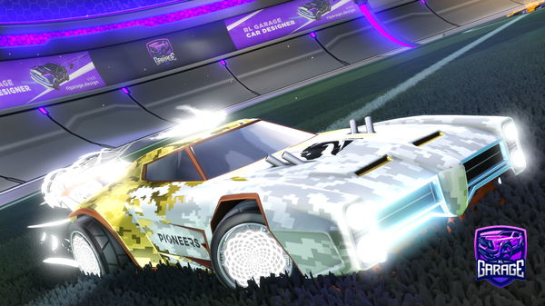 A Rocket League car design from FlushSmokeTwister