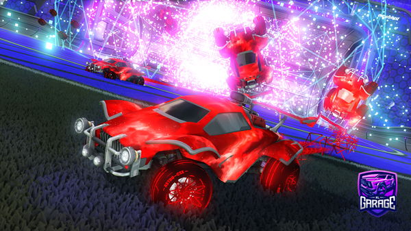 A Rocket League car design from luis0108