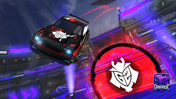 A Rocket League car design from Brunolima3989