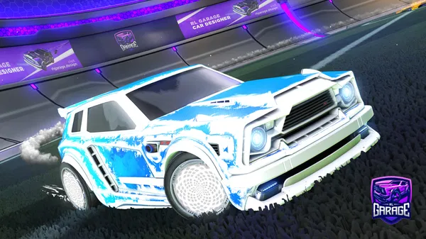 A Rocket League car design from rlgaragewardenboi