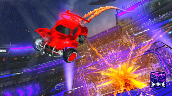 A Rocket League car design from abrenno