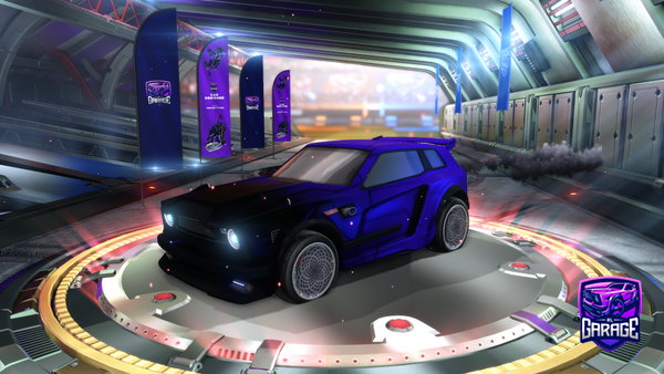 A Rocket League car design from DaddyGunX4