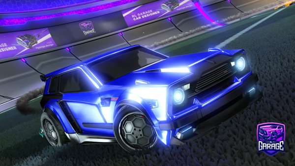 A Rocket League car design from MoPraglan