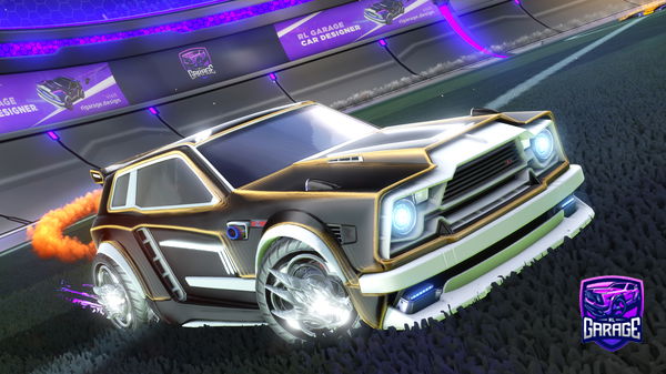 A Rocket League car design from Lukevaalst