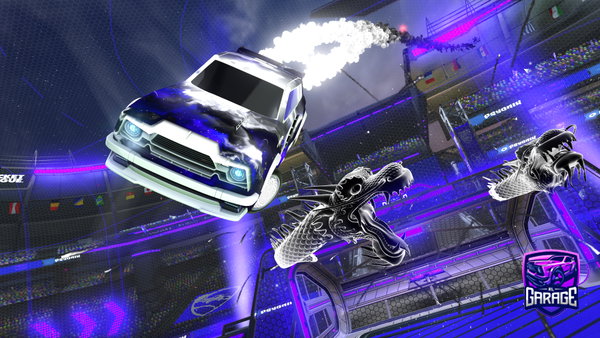 A Rocket League car design from WingChins