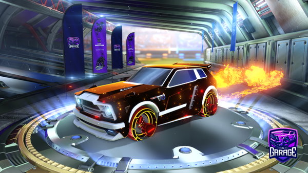 A Rocket League car design from Daniel378X