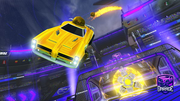 A Rocket League car design from Ptasio_yt