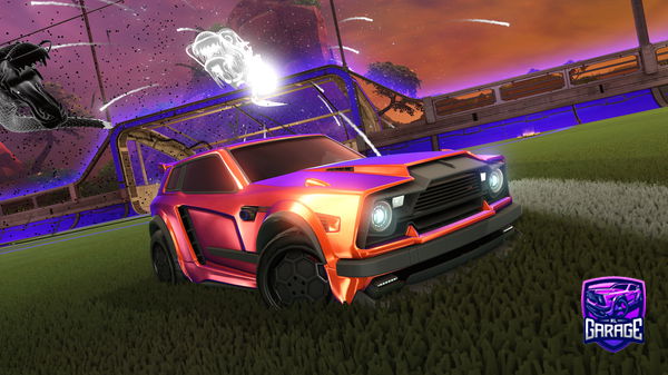 A Rocket League car design from LK19_NBSC