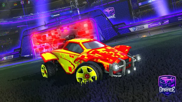 A Rocket League car design from iTz_not-rk33_