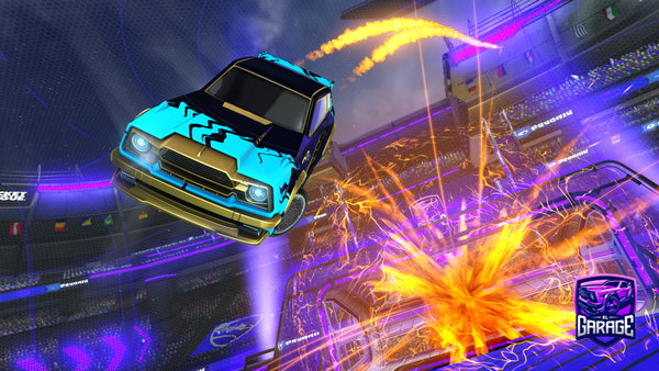 A Rocket League car design from 10N1